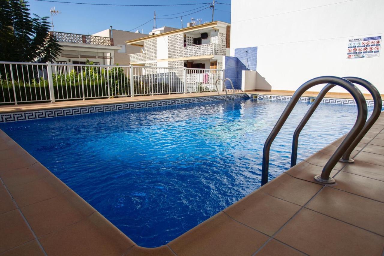 Apartamento A 50 Metros De La Playa, Luminoso Y Acogedor Олива Экстерьер фото